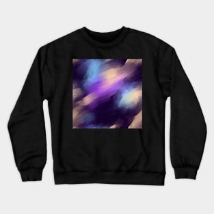 Oil Texture Pattern Crewneck Sweatshirt